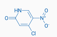 Chemical structure of 4-Chloro-5-nitropyridin-2(1H)-one